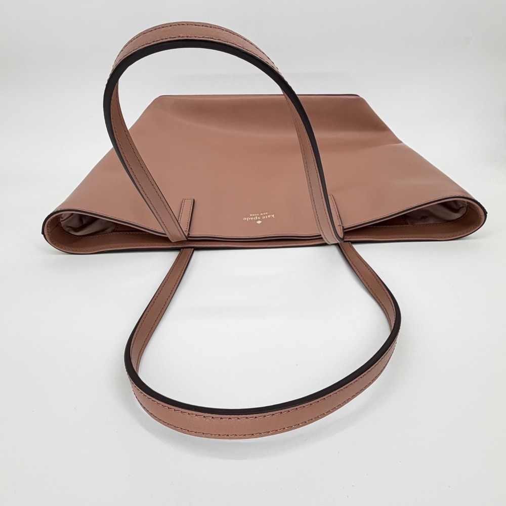 Kate Spade Kelsey Large Tote Bag Tan Beige Color - Beautiful Preloved Condition - Picture 16 of 16